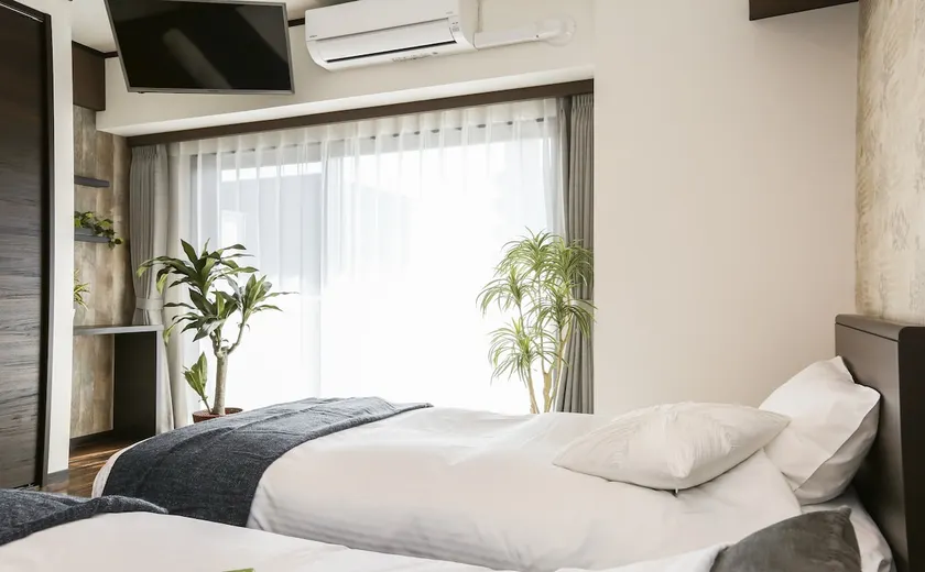[#602] 9-minute walk to Kinshi Station, 5-minute walk to Toei Betsuin Station, and a comfortable stay with a spacious bath - Image 1