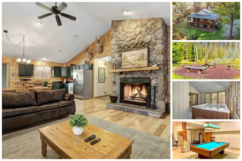 Woodland Cabin Getaway w/FirePit, HotTub, GameRoom Edit - Image 1