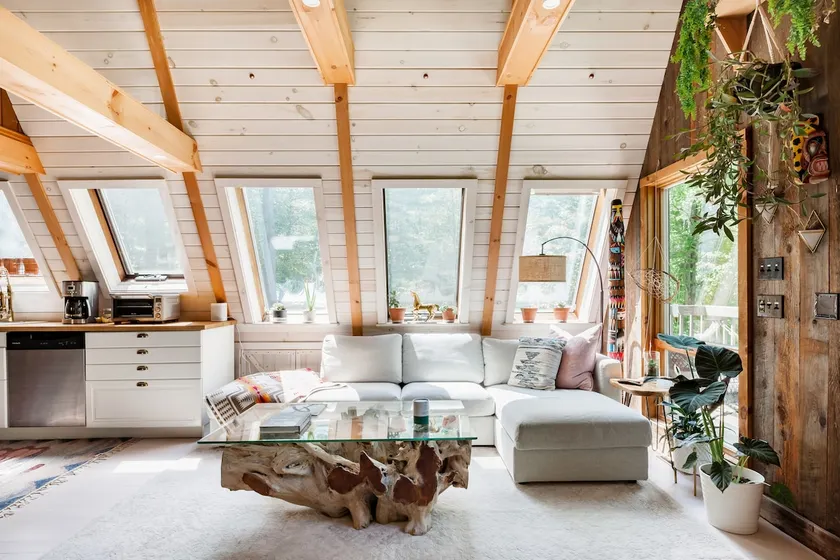 The Canopy House—Remodeled Vermont A-Frame Near Downtown - Image 1