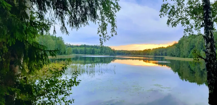 Vidūnų Homestead | Lake, Campfire - Image 1