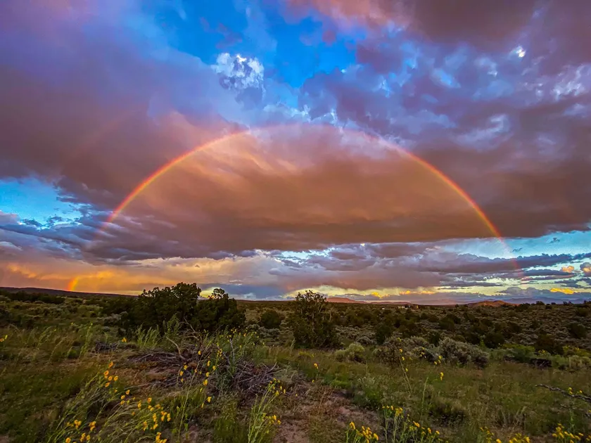Magical 21 Acre Solar Adobe Ranch House in Ojo Caliente and Carson Nat. Forest  - Image 1