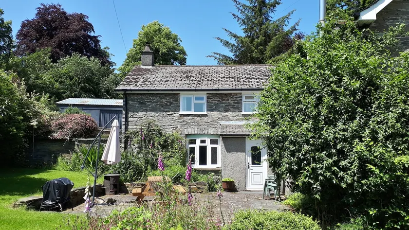 Gwardolau Cottage, chien amical. - Image 1