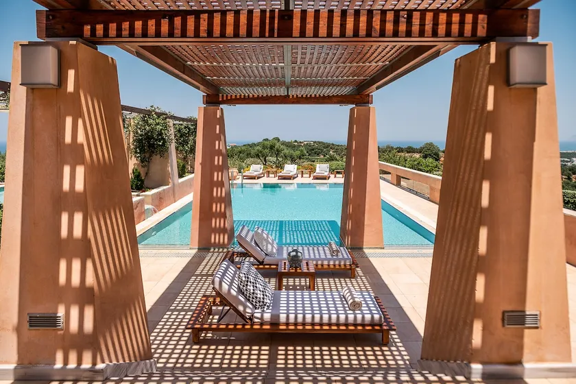 Villa AnnaNiko, Luxury Villa, 2 Heated Pools, Jacuzzi, Gym, Stunning Views, Green Energy - Image 1