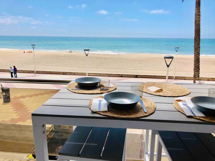 Beach front Designap. w. Pool next to 5 * Hotel Ra - Image 1