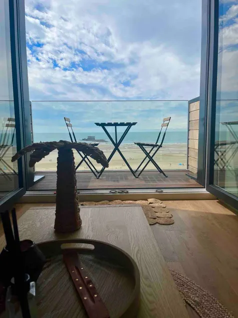 Beautiful ”Marée Haute” apartment * Sea-facing – Balcony - Image 1