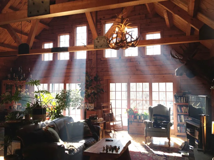 Entire Private 3-BR Log Cabin Nature Getaway - Image 1