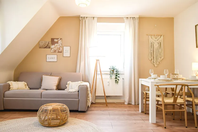 BOHO-Apartment - Feel like Home, Tiny Bathroom & Garage, 60m2 - Image 1