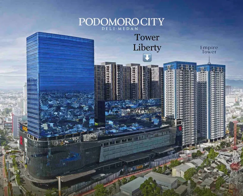 Cozy Minimalist Podomoro Apartment Tower Liberty - Image 1