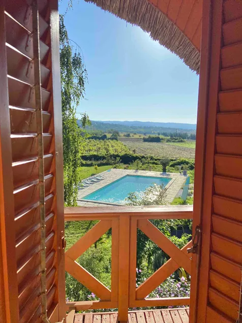 Emese apartment - View and pool - Image 1