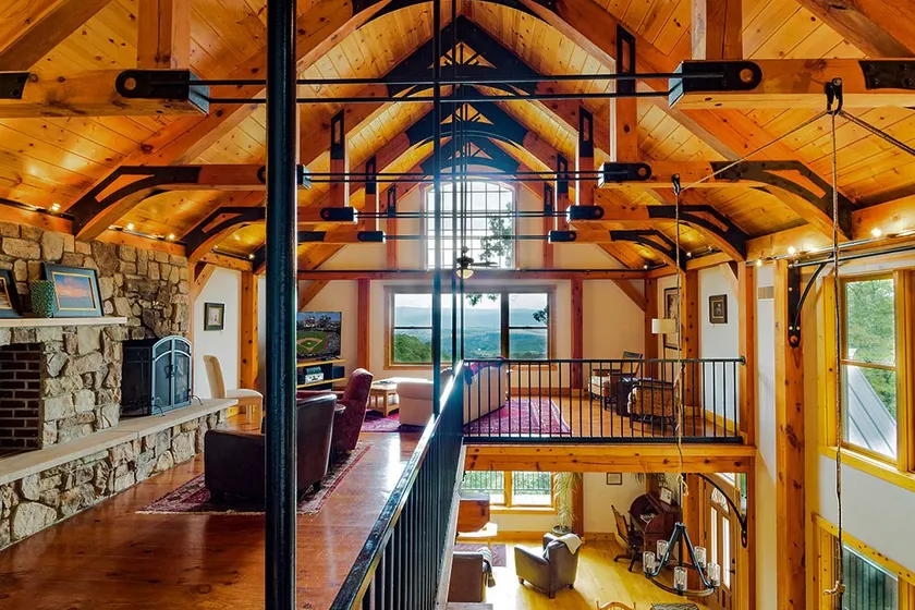 Brush Mountain Lodge - Timber Frame Lodge w/ Views - Image 1