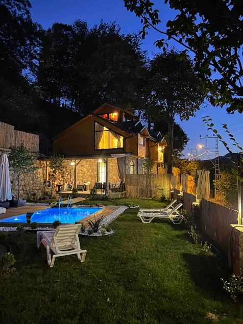 A dream vacation in nature, in the Taş Konak with a warm pool. - Image 1