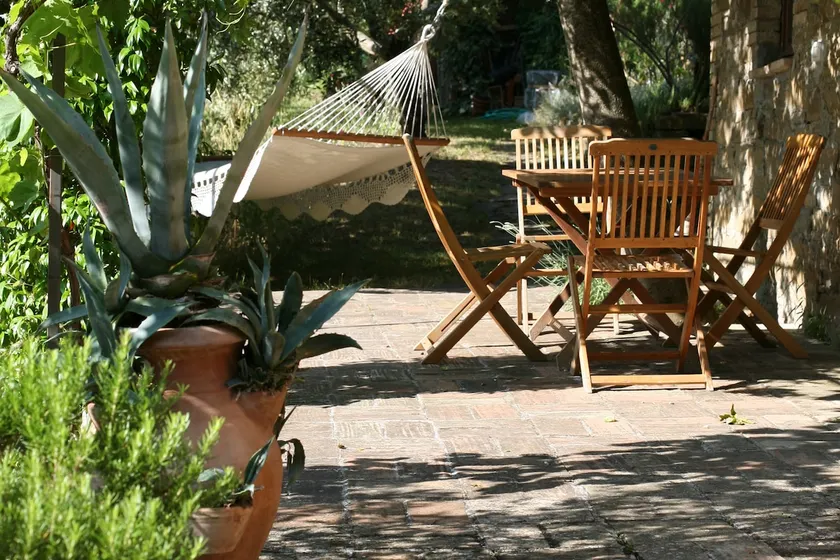 Garden facing apartment in the Assisi countryside - Image 1