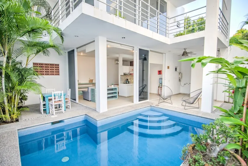 Golden Zone 1BR w/ Private Pool - Walk to Beach - Image 1