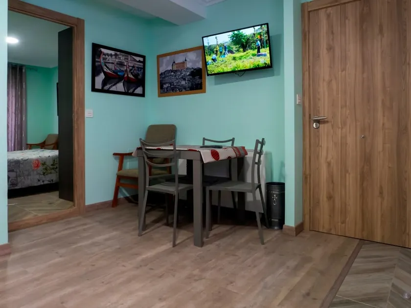 Rosa Maria's apartments, Apartment with bed. - Image 1