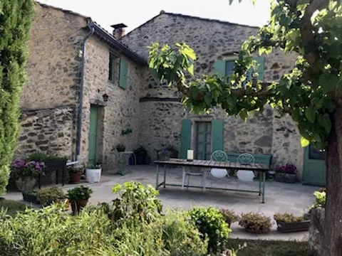 Charming stone house 8 persons with swimming pool Larnas Ardèche Provençale - Image 1