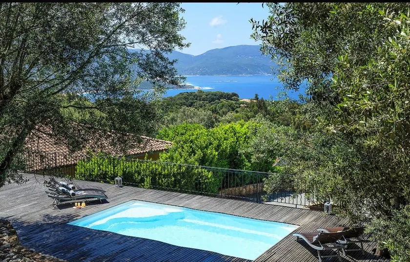 Villa with 2 bedrooms, sea view, heated pool... - Image 1