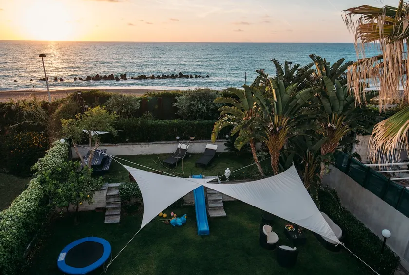 Capo d'Orlando Sea House sunset Aeolian view - Image 1