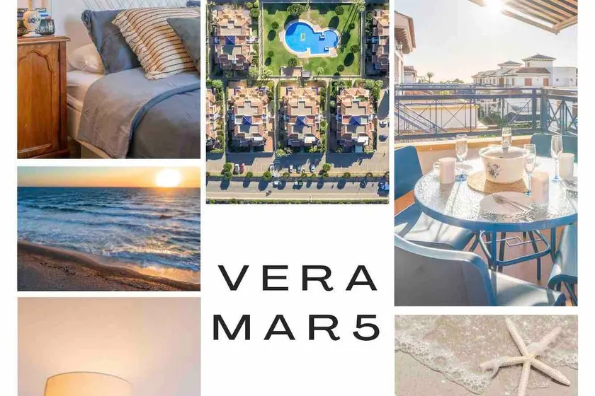 Beachfront flat: King bed, pool, parking, heated - Image 1