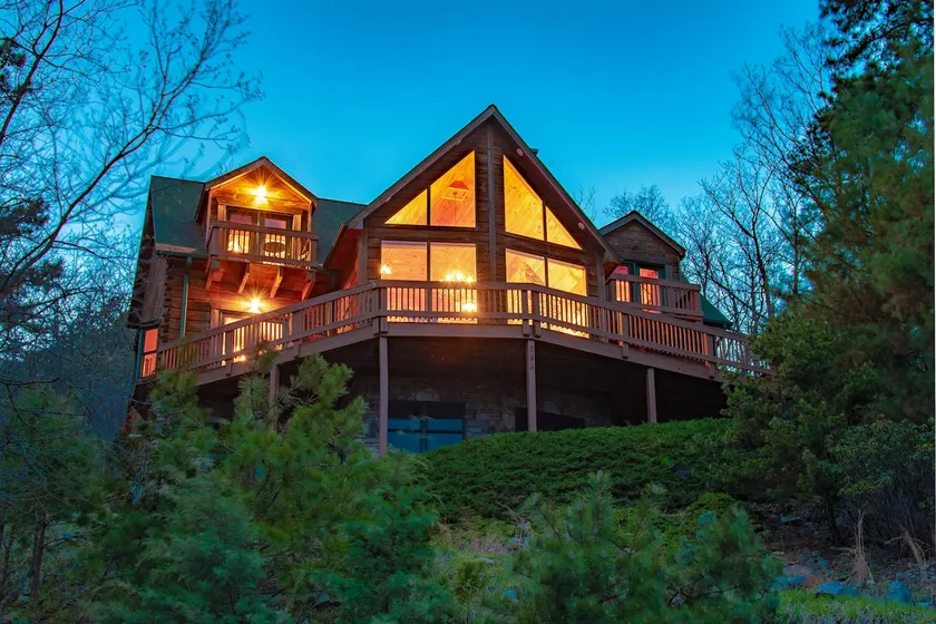 Rated Best Log Home by Washingtonian Magazine - Image 1