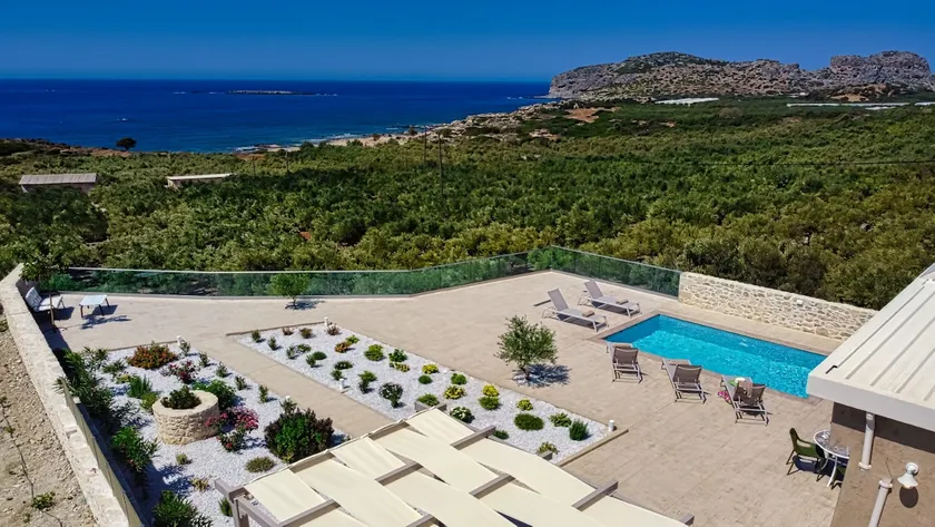 Private pool★Seaview★Walk to all & Falasarna beach - Image 1