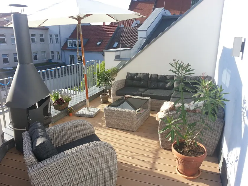 Apartment with large rooftop terrace in ❤ Greifswald - Image 1