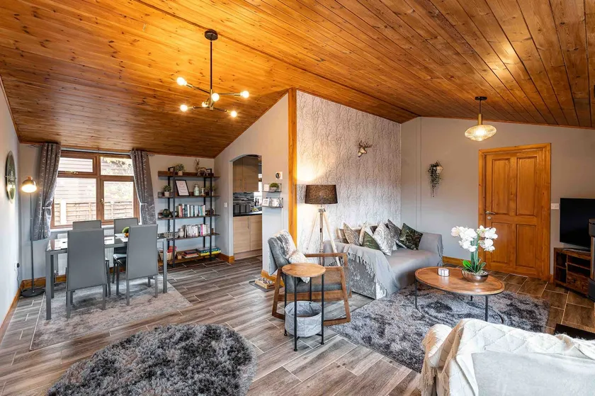 Goldcrest Cabin - 2 bed with hot tub & log burner - Image 1