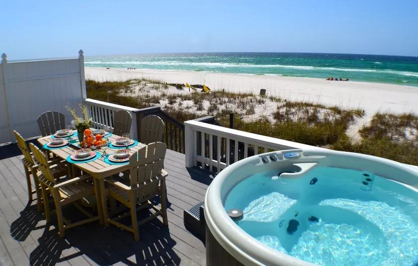 Une vue sur la mer! Extremite ouest! 14 personnes! Jacuzzi! - Image 1