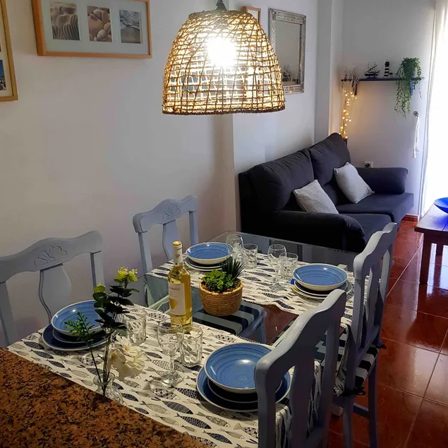 Dans Cabo de Palos, agréable et conservés appartement avec de belles vues sur la mer. - Image 1