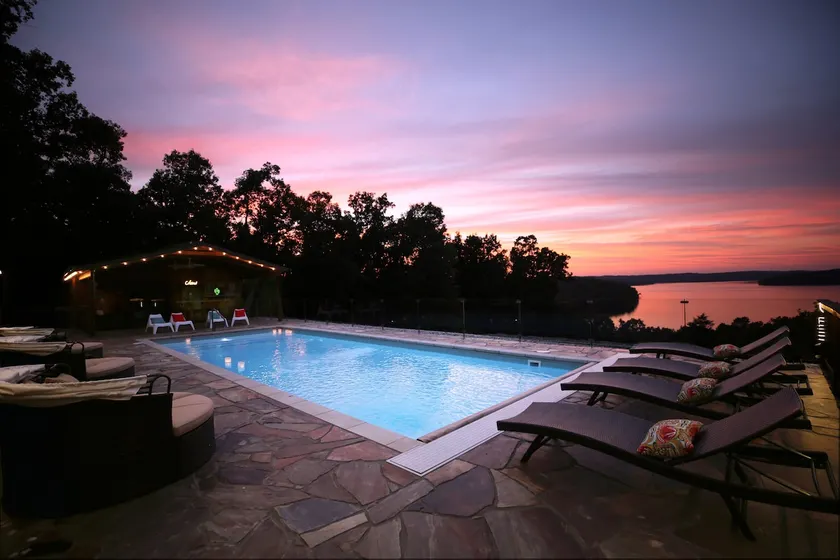 Lakefront House • Sleeps 30 • Pool • Marina 10 min - Image 1