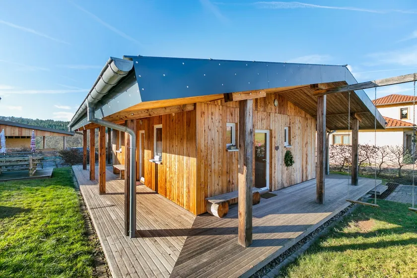 Chalet in Harreberg with Garden Views - Image 1