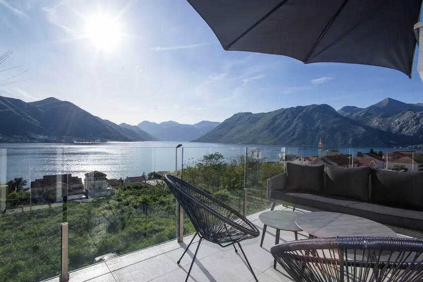 Modern Apt in Dobrota w/ Great Bay Views - Image 1