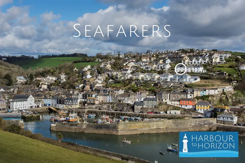 Coastguard sommerhus med udsigt over Mevagissey havn med parkering - Image 1