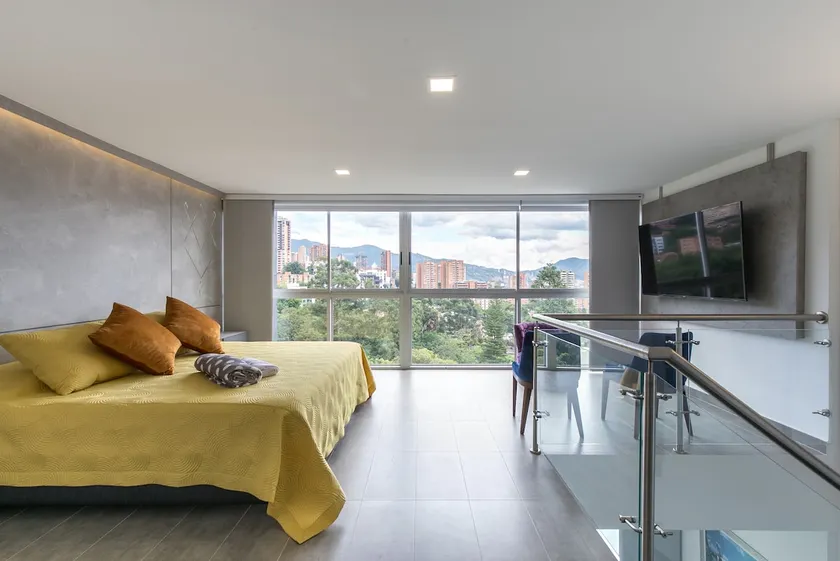 Duplex Apartment -AC-El Poblado -Lovely View 802 - Image 1