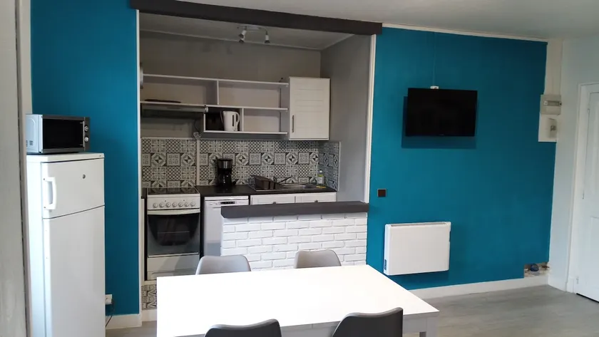 La Bourboule: Appartement T2 bis pour 5 pers, 49m², avec Wifi - Image 1