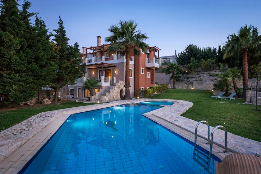 Myrtia luxury villa with private pool platanias - Image 1