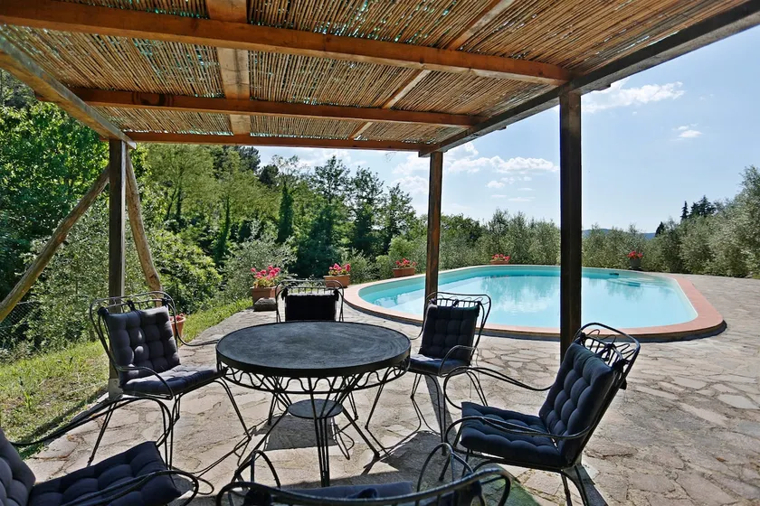 Greve in Chianti, swimming pool and air conditioning - Image 1