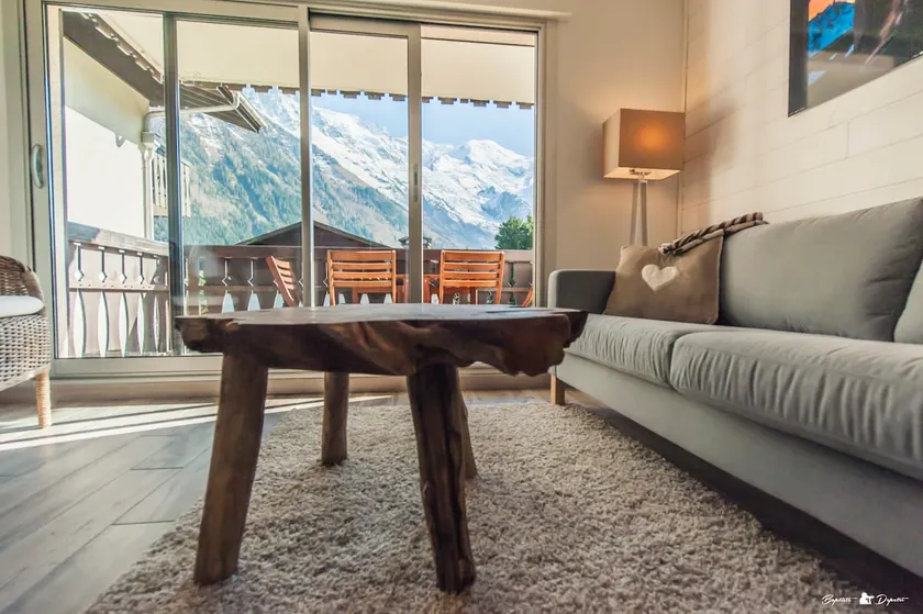LENVERS 40 m2 Beautiful view of Mont Blanc in a quiet area! - Image 1