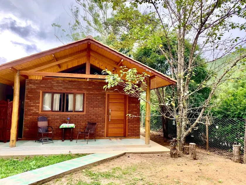 Sol Chalet in the mountains with fireplace and a bath in the creek! - Image 1