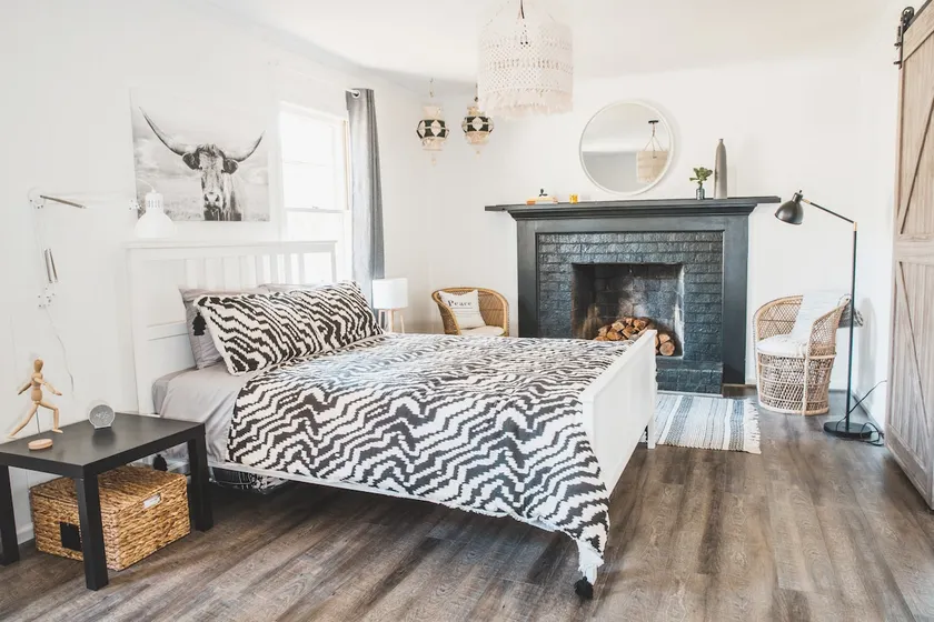 The Boho Suite | Private bed, bath, & living room - Image 1