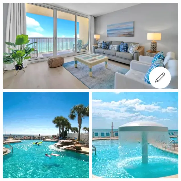 BeachFront*Majestic*2/2*Heated Pools*3 Hottubs-6pl - Image 1