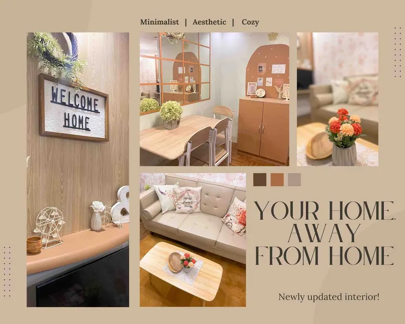 Cozy aesthetic fully furnished 1BR condo w/ WIFI - Image 1