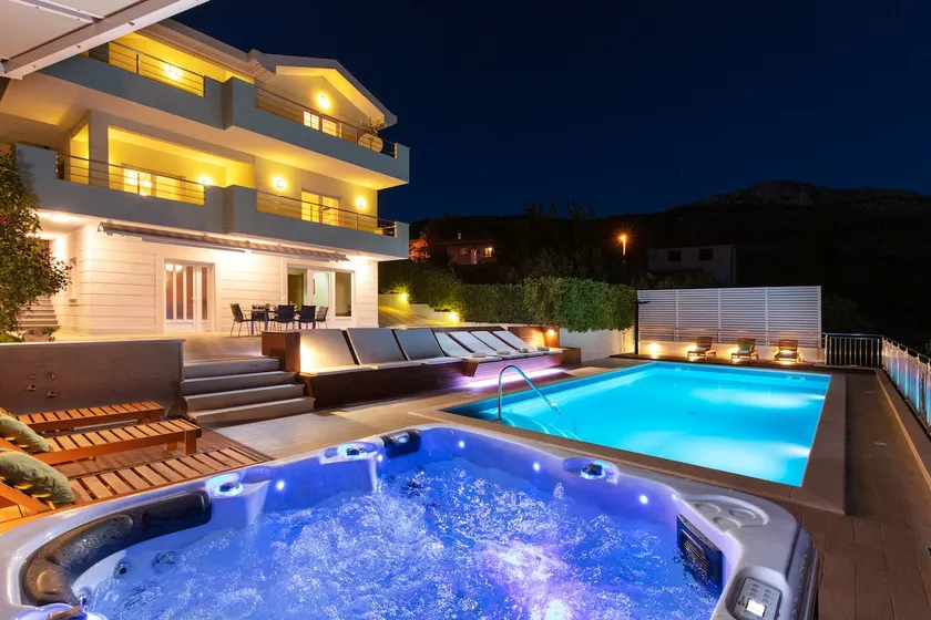 Luxury Villa Lovric with private heated pool, Jacuzzi, Sauna and private tavern - Image 1