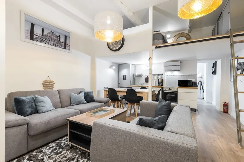 Cosy Loft with mezzanine near the beach - Image 1