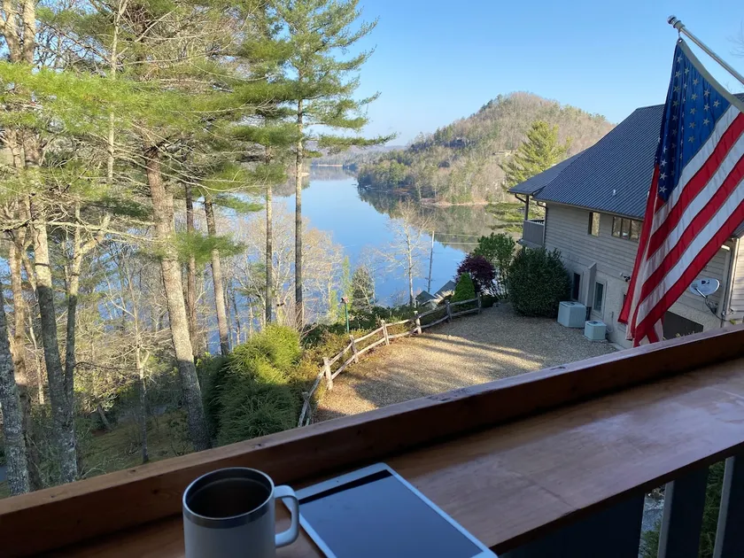 Almost Heaven Overlooking Lake - Image 1