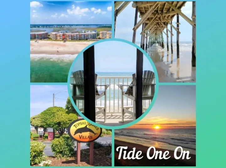 Tide One On @ Topsail Dunes • Adult Getaway for 4 - Image 1