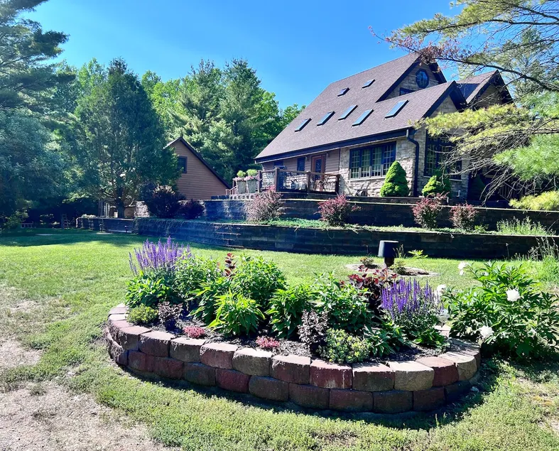 Gorgeous timber frame home on 40 acres of woods! - Image 1