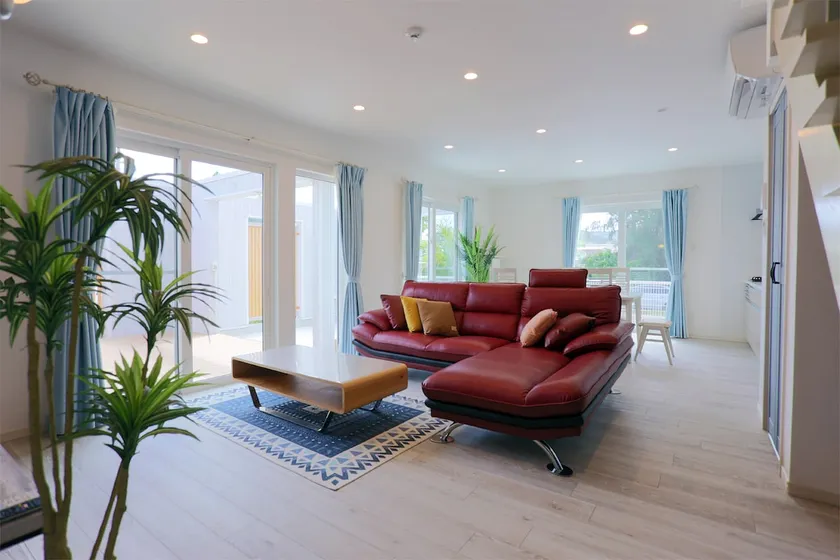 East Building! Maximum 10 people! A new building where you can enjoy the charms of Okinawa, a 10-second walk to the beach! 5 minutes from Koda! - Image 1