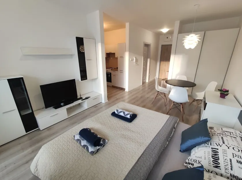 Modern studio with balcony in a new building - Image 1