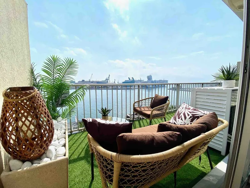 “Le Golfe” Sea View & Canal Parking, Air Conditioning in the Center - Image 1