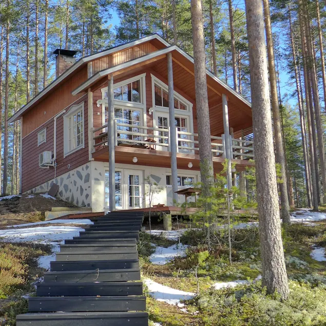 Rokua - High quality cottage by a clear water lake - Image 1